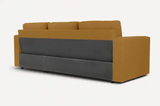 Диван Фишер угловой yellow для дома для офиса, фотография 6