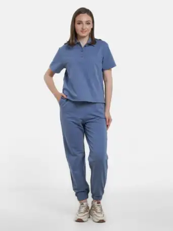 Костюм спортивный женский, повседневный, трикотажный FelivAro, фотография 9