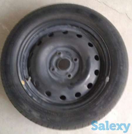 Диск + шины от Ласетти. Родные. В хорошем состоянии, фотография 1