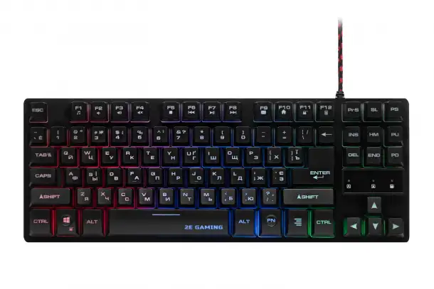 Клавиатура мембранная 2E GAMING KG290 87key, фотография 1