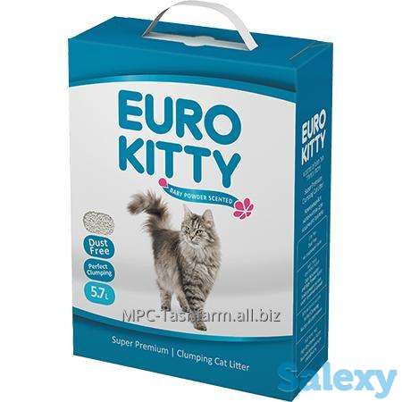 Наполнитель для кошачьего туалета Euro Kitty, фотография 1