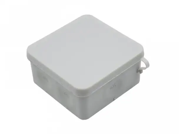 КР-2403 85х85х40мм  разветвительная  IP66 HEGEL атмосферостойкая Защита от УФ,ударопрочная, фотография 2