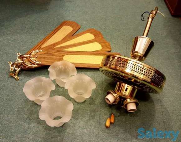 Люстра-вентилятор, фотография 1