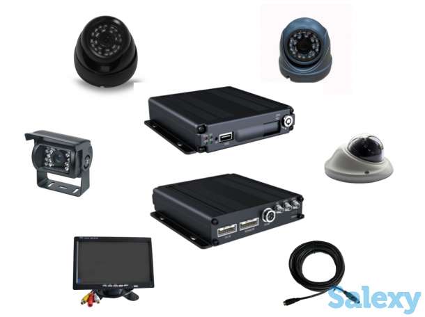 Автомобильный 4-канальный SD Card видеорегистратор бюджетный и качественный, фотография 1