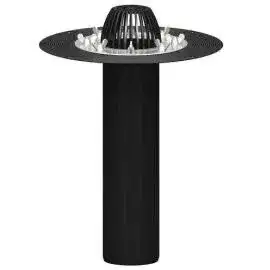 Кровельная воронка с обогревом PLASTFOIL VORTEX D160 мм, д 350-450 м, фотография 4