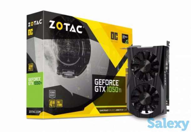 Продам Новые Видео Карты Zotac GTX 1050Ti 4GB, Возможен обмен, фотография 1