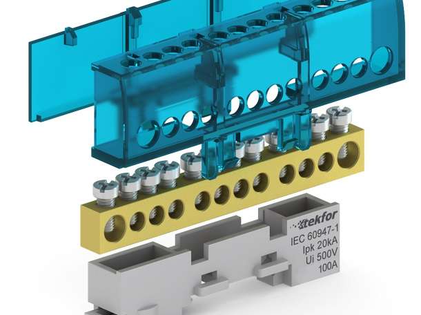 Шины земля, шины ноль, изолированные производитель Текфор Россия, фотография 7