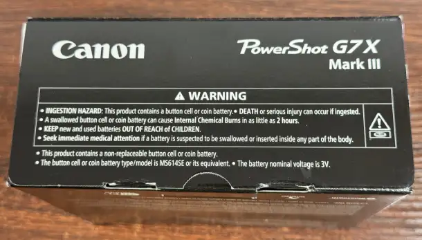 Canon Powershot G7x Mark Iii, фотография 1