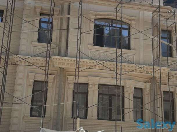 Травертин, фасадные работы, декор, лепка. Все виды фасадных работ, фотография 8