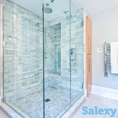 Душевые кабины стеклянные. Изготовление и установка, фотография 5