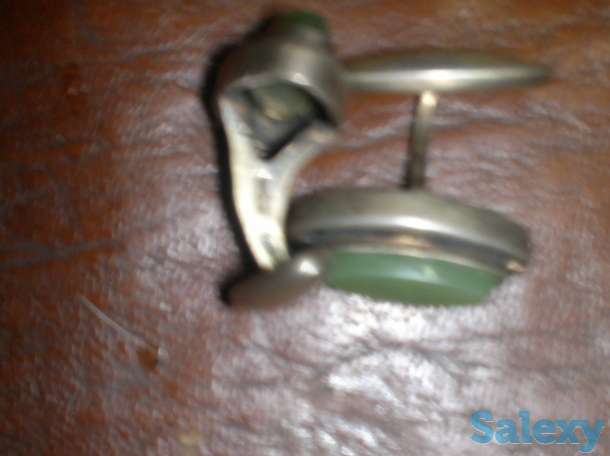 продам запонки серебряные, фотография 2