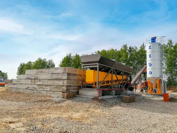 Стационарный бетонный завод лента 36, фотография 3