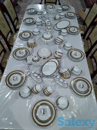 Изысканный столовый сервиз, на 12 персон 129 предметов, фотография 3