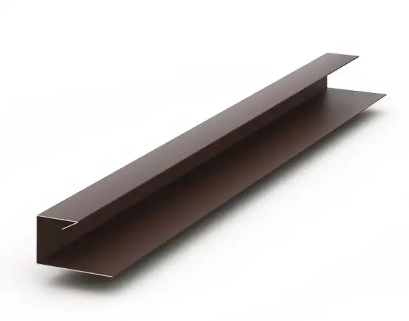 Планки для сайдинга, Вид: завершающая..., Материал: полипропилен, L 0,2-3 м, Размеры: 45-80 мм, фотография 1