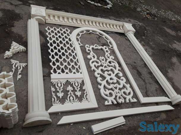 Травертин, фасадные работы, декор, лепка. Все виды фасадных работ, фотография 5