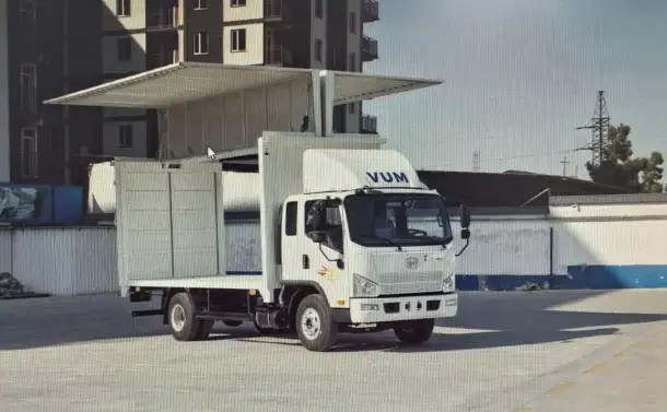 Автофургон цельнометаллический FAW Tiger V бабочка, фотография 4