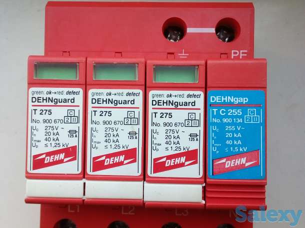АВТОМАТЫ искрозащиты DEHNguard новые со схемой подключения, фотография 1