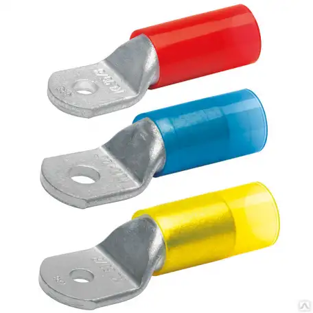 Наконечники кабельные медный, Маркировка: ТА 10-8-4.5; ТА 16-8-5.4; ТА 25-8-7..., Марка: АД31М; АД1; М2, фотография 1