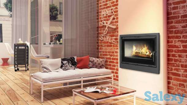 Стальной камин kaseta arke 80 на 120 км² в Ташкенте, Узбекистане камин, топка, pech, kamin, ideasvet, фотография 5