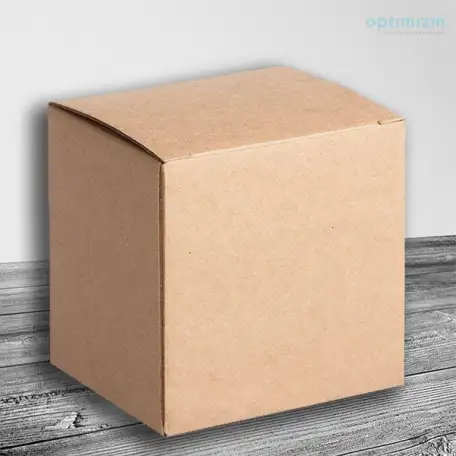 Крафт и белые коробки с крышкой, фотография 6