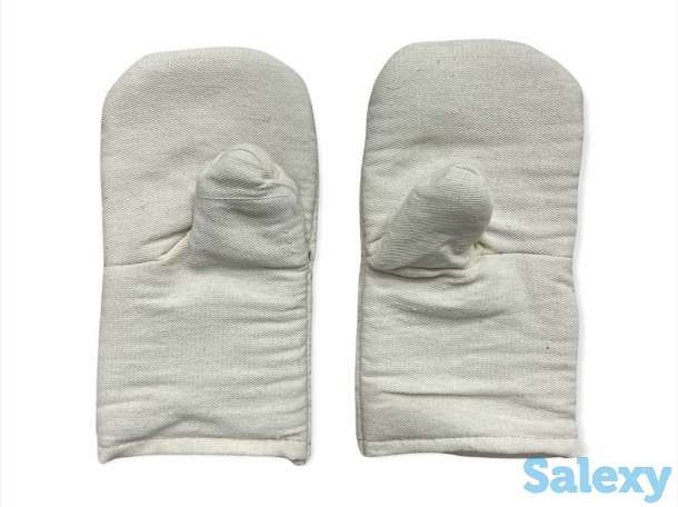 Рукавицы утепленные хб (двухнитка), фотография 2