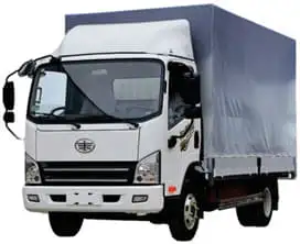 Бортовой с тентом FAW Tiger VH 5 т бензин метан, фотография 1