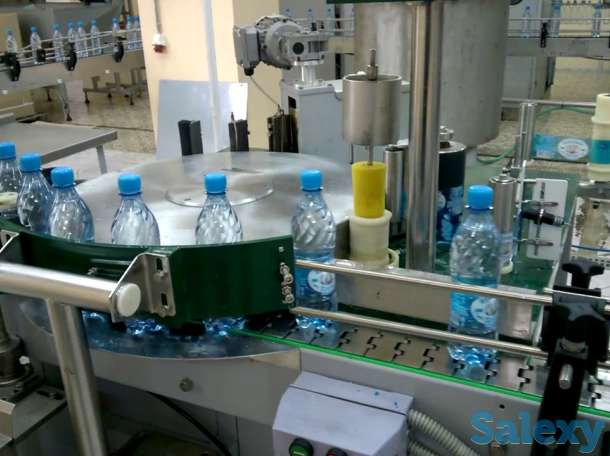 Линия розлива негазированной воды в ПЭТ тару объемом от 0,3 - 2,0 литра производительностью до 6000 бутылок в час, фотография 1