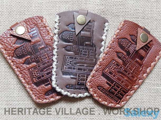 Кожаные футляры для ключей., фотография 9