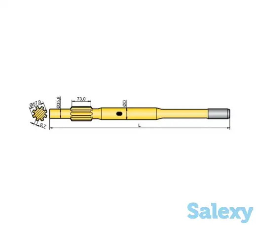 Хвостовик аналог Furukawa HD 609, фотография 1