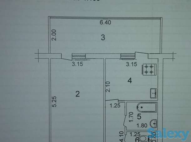 Продаётся 3 комнатная квартира, фотография 6