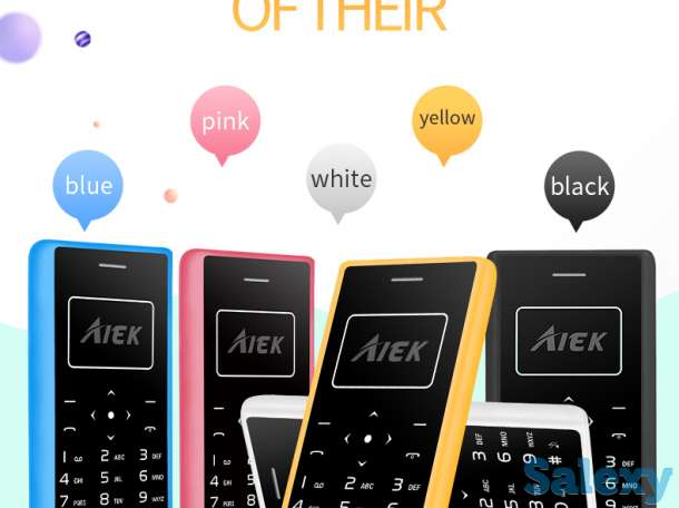 Ультра тонкий телефон AIEK, фотография 5