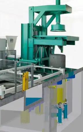 Оборудование для производства бетонных труб и колец, BFS  ATLANTIC, Германия., фотография 6