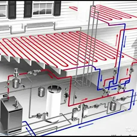 Системы отопления домов, квартир, офисов и любых промышленных помещений. Проектирование и монтаж., фотография 1
