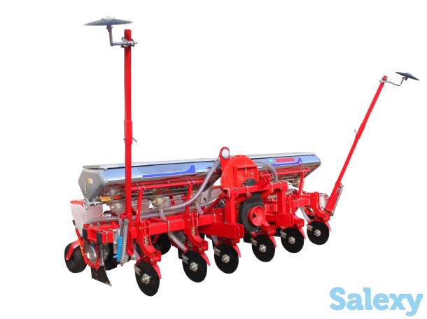 Сеялка пневматческая универсальная с внесением удобрений 4-рядная,6-рядная (Привод по трактору), фотография 2