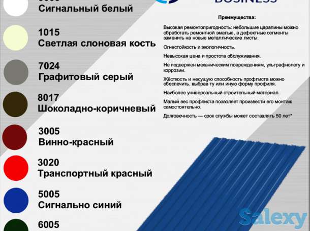 Профнастил МП-20 ПЭ 0,45мм, фотография 1