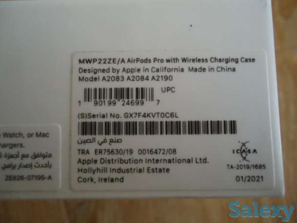 Беспроводные наушники Apple AirPods Pro, фотография 2