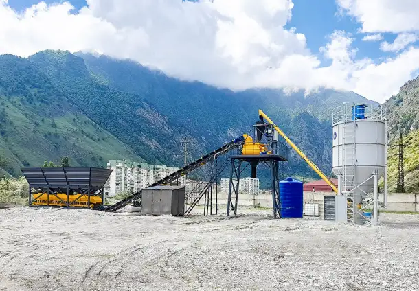 Стационарный бетонный завод Лента 54, фотография 1