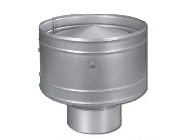 Дефлектор дымохода D: от 100 до 1250 мм, s: от 0,5 до 1 мм, Марка материала: AISI 316; AISI 430, фотография 1