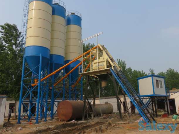Стационарный бетонный завод HZS 50, фотография 1