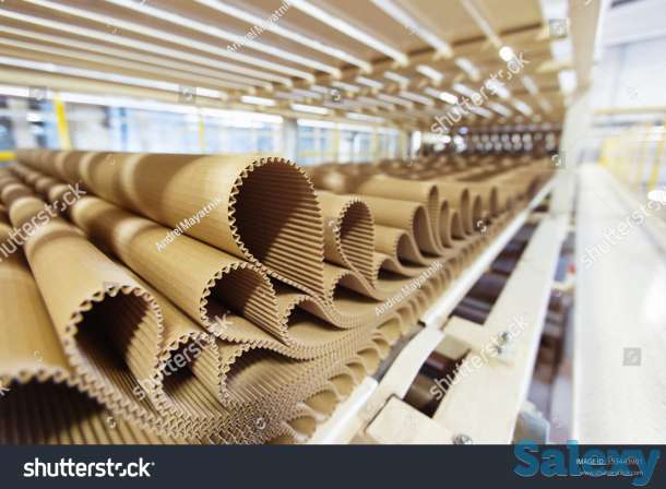 Производство и продажа бумаги для гофрирования, картон для плоских слоев, гофрокоробки, фотография 2