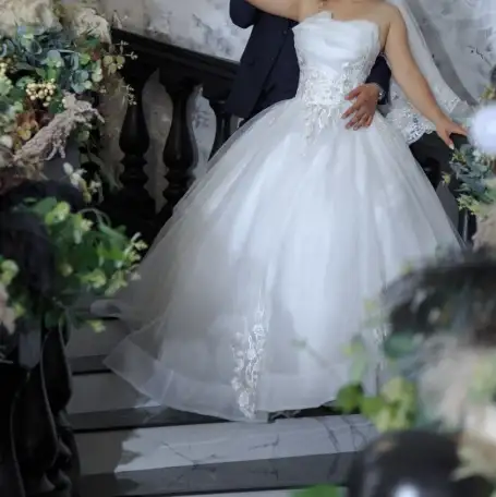 Шикарное свадебное платье, фотография 5