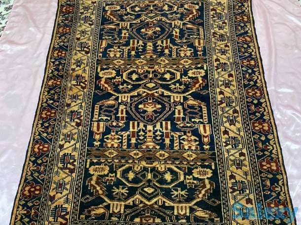 Афганский шерстяной ковер. 100% шерсть. Ручная работа, фотография 3