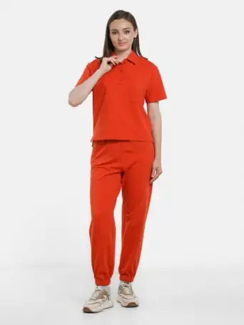 Костюм спортивный женский, повседневный, трикотажный FelivAro, фотография 2