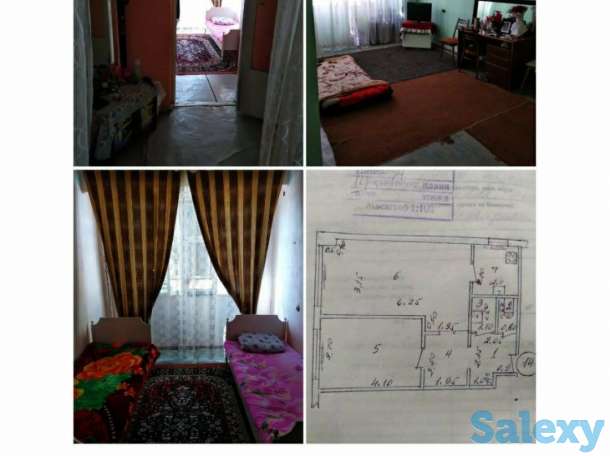 Продам квартиру на сергели-4, бывшее общежитие, фотография 1