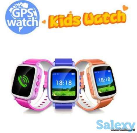 Детские часы Smart Baby Watch с GPS и телефоном, модель 2016 года, фотография 1