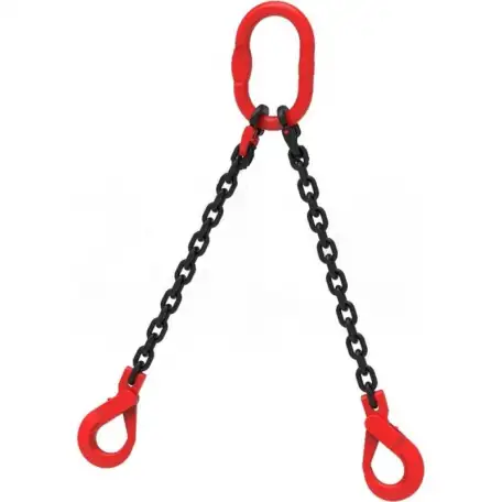Стропы цепные Груз.: 1-85 кг, Разм. звена: 10х30; 12; 13х39; 13х48...мм, L: 0,33-20 м, фотография 1