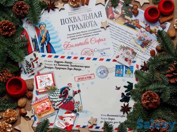 Именное поздравление ребёнка от Деда Мороза, фотография 1