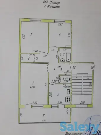 Продаётся 3х-комнатная квартира на 2м этаже, м/р-он 5/2, фотография 9