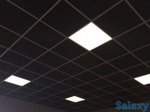 Чёрные потолочные панели Rockfon — акустика в помещения, фотография 4