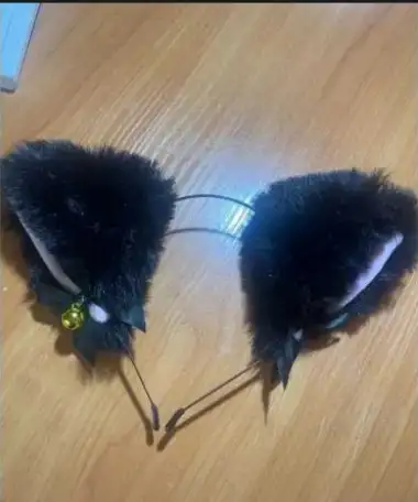 Аниме ободок ушки кошки, фотография 1